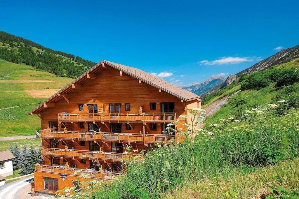 T2/3 6Pers & Pied Des Pistes & Piscine Chauffee Apartman Vars  Kültér fotó
