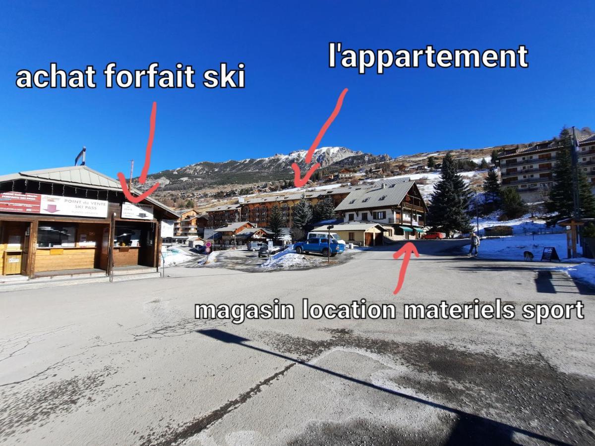T2/3 6Pers & Pied Des Pistes & Piscine Chauffee Apartman Vars  Szoba fotó